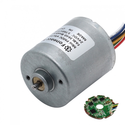 FABL3640, motor eléctrico CC sin escobillas de rotor interior pequeño de 36 mm