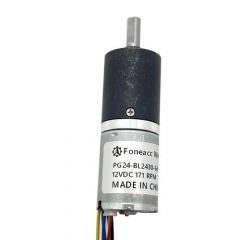 FAPG24-BL2430 Motor eléctrico de CC con reductor planetario de metal pequeño de 24 mm