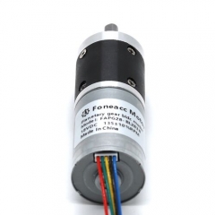 FAPG28-BL2838 Motor eléctrico de CC con reductor planetario de metal pequeño de 28 mm