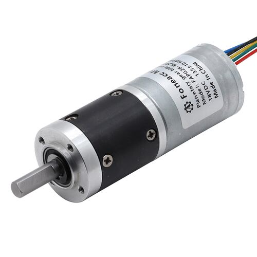 FAPG28-BL2838 Motor eléctrico de CC con reductor planetario de metal pequeño de 28 mm