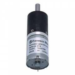 FAPG24-370 Motor eléctrico de CC con reductor planetario de metal pequeño de 24 mm