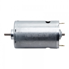 FARS-555 Motor eléctrico de CC con microescobillas de 36 mm de diámetro