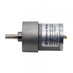 FAGS37-528 Motor eléctrico de CC con reductor de dientes rectos pequeños de 37 mm