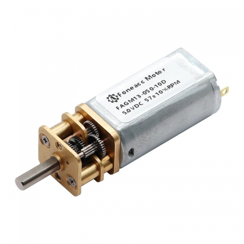 FAGM13-050 Motor eléctrico de CC con reductor de dientes rectos pequeños de 13 mm