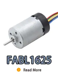 BL1625I, BL1625, B1625m, 16 mm de rotor interno pequeño Motor eléctrico de CC sin escobillas.webp